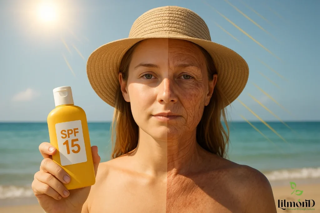 خطرات عدم استفاده از ضد آفتاب با SPF مناسب