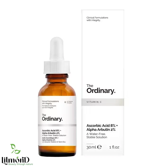 ترکیبات سرم اوردینری Ascorbic Acid 8% + Alpha Arbutin