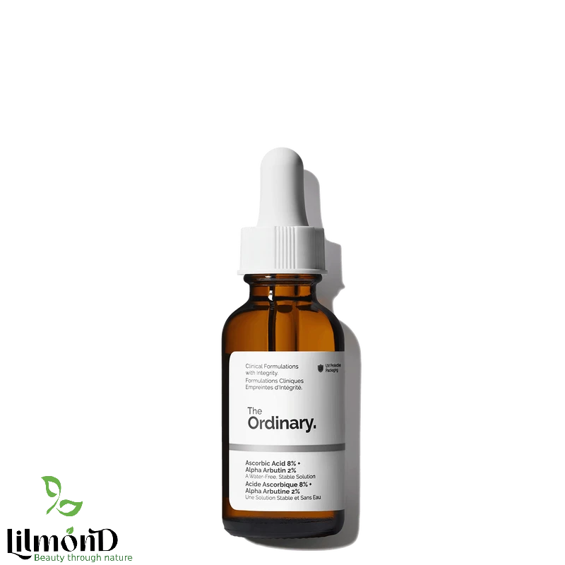 سرم ویتامین سی اوردینری The Ordinary Ascorbic Acid 8% + Alpha Arbutin 2%