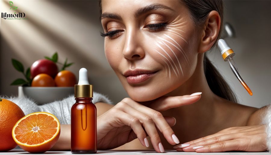 چگونه سرم ویتامین C به کاهش چین و چروک کمک می_کند