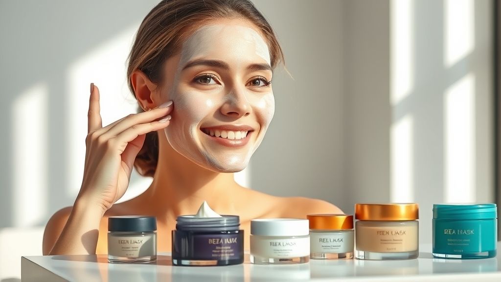ماسک‌های صورت برای روتین پوستی 