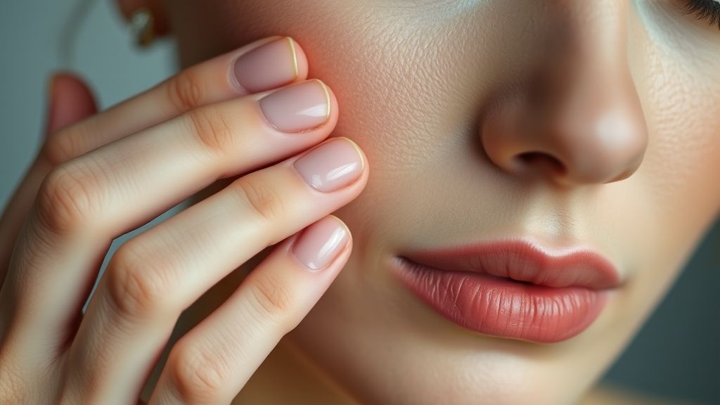 نحوه صحیح استفاده از ضد آفتاب رنگی با حرکات ضربه‌ای و آرام برای جلوگیری از پیل شدن.